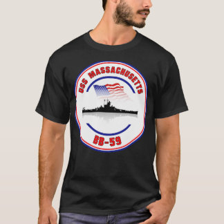 T-shirt US Massachusetts BB59