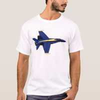 T - Shirt US NAVY/Marines blauer Engels-F-15