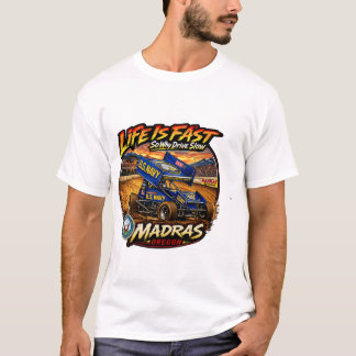 T-shirt US Navy Sprint Car Life Is Fast
