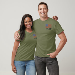 T-shirt US Spyder Ryders - 250e anniversaire des États-Uni