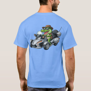 T-shirt US Spyder Ryders - Alligator sur le dos