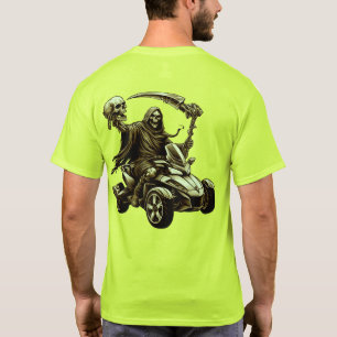 T-shirt US Spyder Ryders - Crâne Squelette Spyder Dos