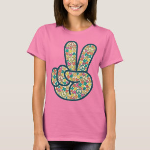 T-shirt US Spyder Ryders - Main signe de paix
