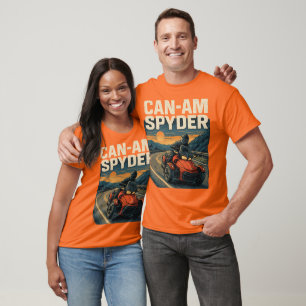 T-shirt US Spyder Ryders - Penchez-vous dessus.