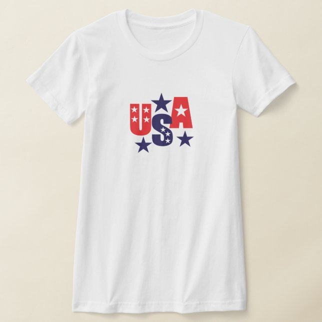 T-shirt USA (Poser)