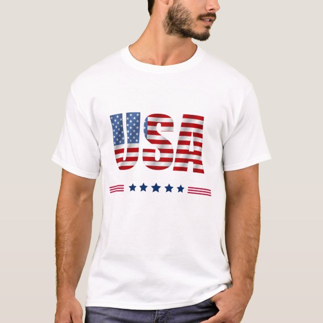 T-shirt USA (Devant)