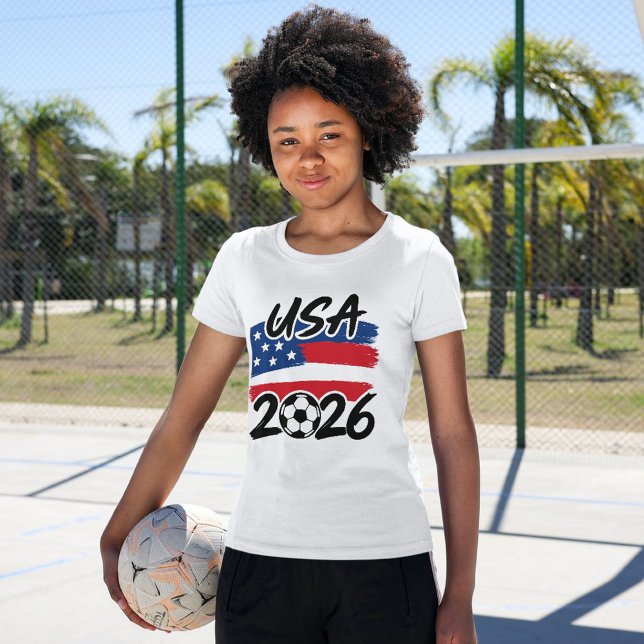 T-shirt USA 2026 Soccer Design (Créateur téléchargé)