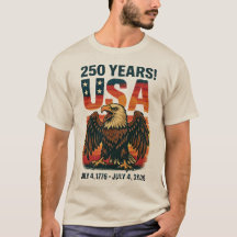 USA 250 Years - Patriotic Bald Eagle 4 juillet 202
