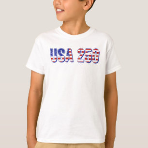 T-shirt USA 250e anniversaire 1776-2026 Patriotique Améric