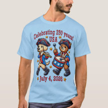 USA 250th Anniversary Souvenir - Patriotique