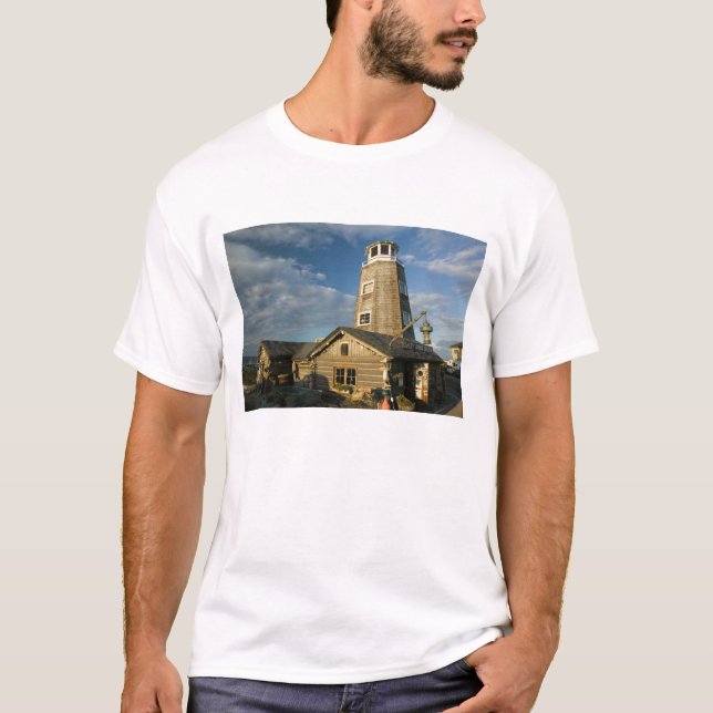 T-shirt USA, ALASKA, KENAI PENINSULA, HOMER : Pique Homer (Devant)