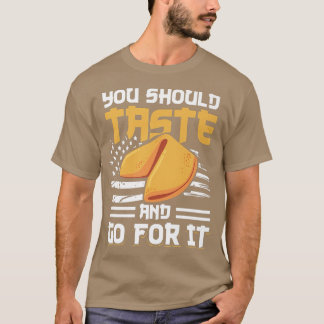 T-shirt USA American Flag Baking Foody Fortune Cookie Lov