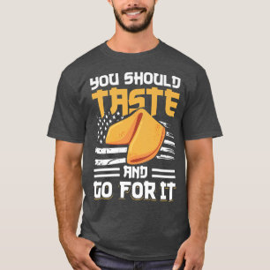 T-shirt USA American Flag Baking Foody Fortune Cookie Lov