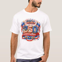 USA Amérique 250e Anniversaire Aquarelle Patriotiq