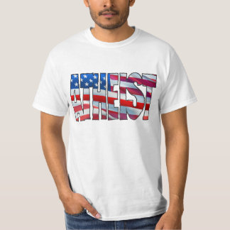 T-SHIRT USA ATHEIST -