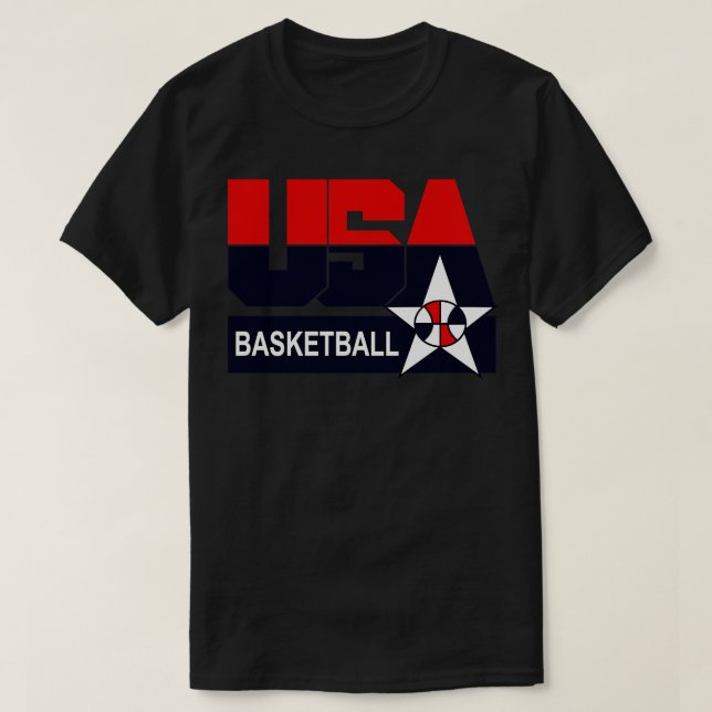 T-shirt USA Basketball Dream Team 92 Retro (Design devant)