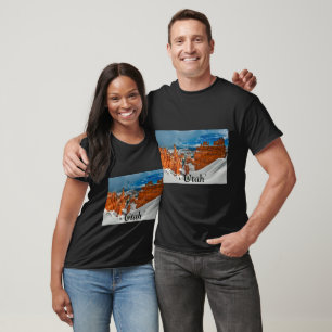 T-shirt USA Bryce Canyon Utah en hiver