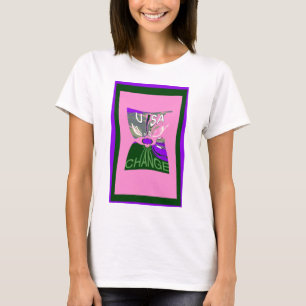 T-shirt USA Change Art Print