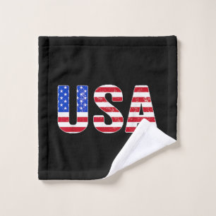 T Shirt USA Drapeau Américain Patriotique Hommes F