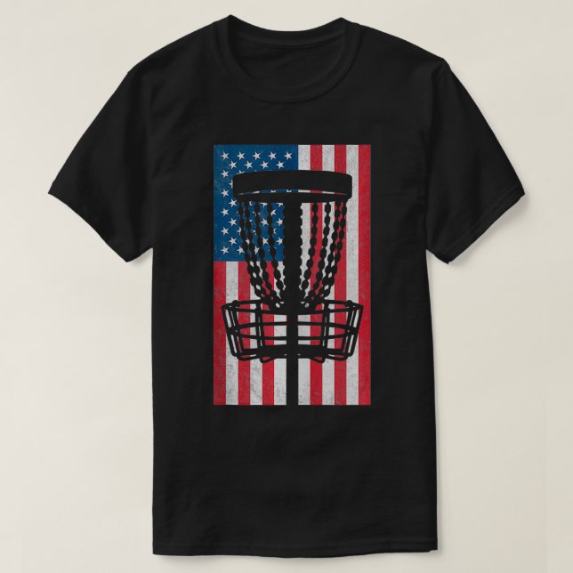 T-shirt USA Drapeau Golf (Design devant)