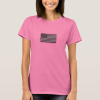 USA Faible visibilité Drapeau américain Camo Grey 