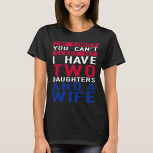 T-shirt USA Fille père mère papa