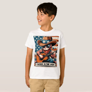 T-SHIRT USA FLAG