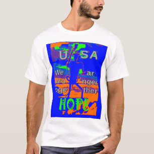 T-shirt USA Hillary Hope Nous Sommes Forts Ensemble