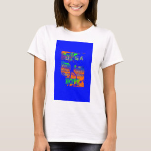 T-shirt USA Hope : Conception patriotique plus forte