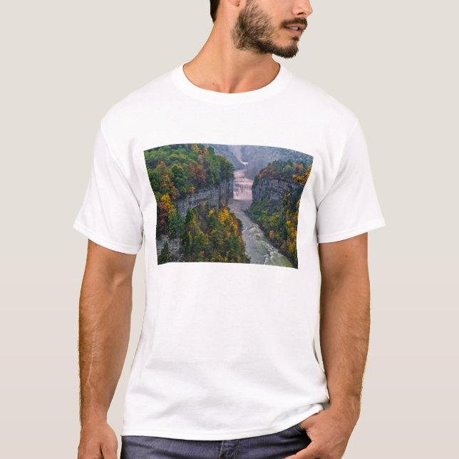 T-shirt USA, New York, Letchworth State Park. et (Devant)