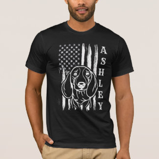 T-shirt USA Patriot Dachshund Chien US Pet