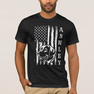 T-shirt USA Patriot Labrador Retriever Dog US Pet