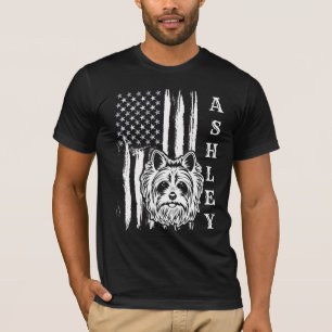 T-shirt USA Patriot Yorkshire Terrier Dog US Pet