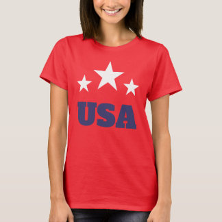 T-SHIRT USA. PATRIOTISM