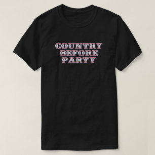 T-shirt USA Pays avant la fête