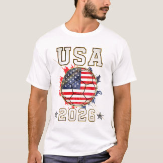 T-shirt USA Soccer - American Football Fan Gift 2026