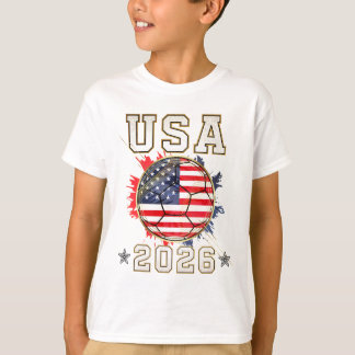 T-shirt USA Soccer - American Football Kids Fan Gift 2026