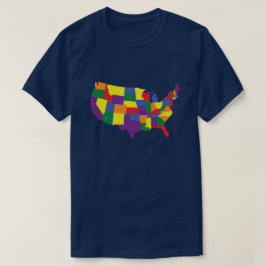 T-shirt USA States Pride