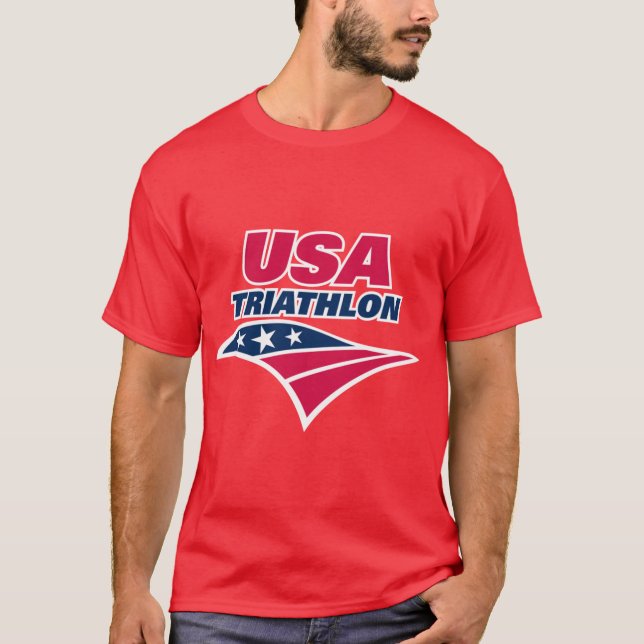 T-shirt USA Triathlon (Devant)