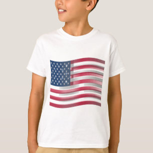 T-shirt USA Unites : Stripes & Stars en Gras Design