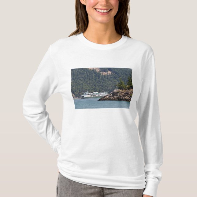 T-shirt USA, WA.Ferries de l'État de Washington (Devant)