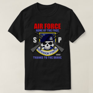 T-shirt USAF Forces de sécurité - Police de sécurité Vétér