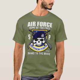 T-shirt USAF Forces de sécurité - Police de sécurité Vétér