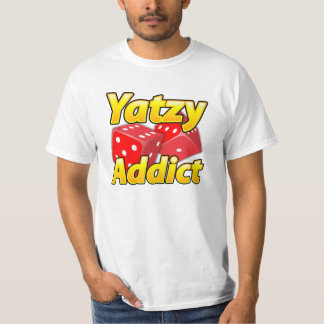 T-shirt Usage d'amusement d'intoxiqué de Yatzy pro !