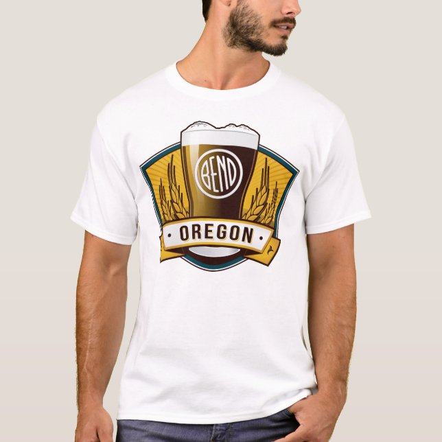 T-shirt Usage de Brew de courbure (Devant)