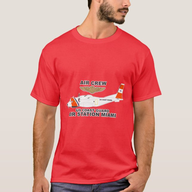 T-shirt USCG Air Station Miami Air Crew (Devant)