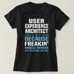 T-shirt User Experience Architect