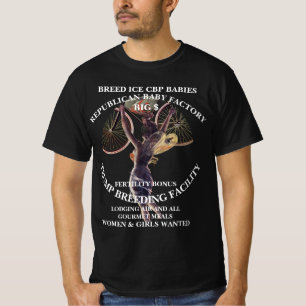 T-shirt Usine de bébés allemande Trump Républicain Bébé Él