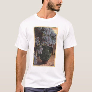 T-shirt Usine de CaliforniaWisteria en fleur