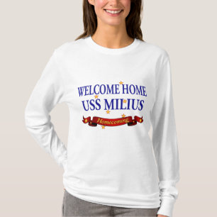 T-shirt USS à la maison bienvenu Milius